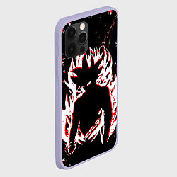 Чехол для iPhone 12 Pro Dragon ball super, цвет: 3D-светло-сиреневый — фото 2