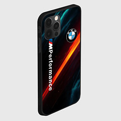 Чехол для iPhone 12 Pro BMW M PERFORMANCE NEON БМВ М НЕОН, цвет: 3D-черный — фото 2