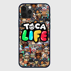 Чехол для iPhone 12 Pro Toca Life, цвет: 3D-черный