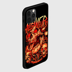 Чехол для iPhone 12 Pro Slayer, Reign in Blood, цвет: 3D-черный — фото 2