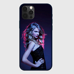 Чехол для iPhone 12 Pro Игривая Тейлор, цвет: 3D-черный
