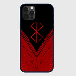 Чехол для iPhone 12 Pro Berserk - Берсерк, цвет: 3D-черный