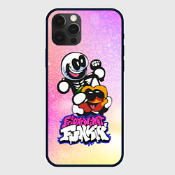Чехол для iPhone 12 Pro Skid and Pump Friday Night Funkin, цвет: 3D-черный