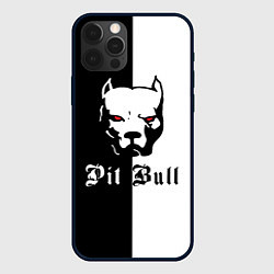 Чехол для iPhone 12 Pro Pit Bull боец, цвет: 3D-черный