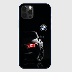 Чехол для iPhone 12 Pro BMW МИНИМЛ, цвет: 3D-черный