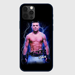 Чехол для iPhone 12 Pro ПЕТР ЯН БОЕЦ, цвет: 3D-черный