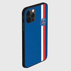 Чехол для iPhone 12 Pro PSG SPORT STRIPES UNIFORM, цвет: 3D-черный — фото 2