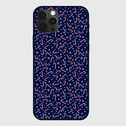 Чехол для iPhone 12 Pro Lollipops, цвет: 3D-черный
