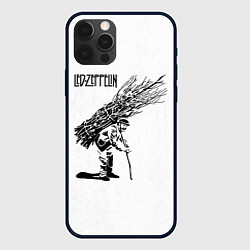 Чехол для iPhone 12 Pro Led Zeppelin IV, цвет: 3D-черный
