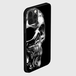 Чехол для iPhone 12 Pro Vanguard skull 2022, цвет: 3D-черный — фото 2