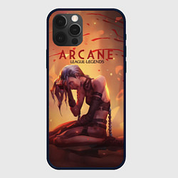 Чехол iPhone 12 Pro Arcane: League of Legends Jinx