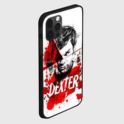 Чехол для iPhone 12 Pro Декстер Морган портрет, цвет: 3D-черный — фото 2