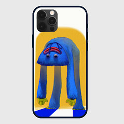 Чехол для iPhone 12 Pro Poppy Playtime: Huggy Wuggy, цвет: 3D-черный