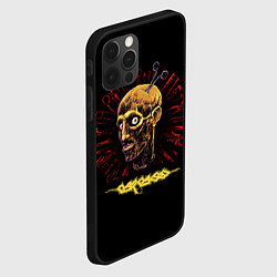 Чехол для iPhone 12 Pro Carcass, Necroticism, цвет: 3D-черный — фото 2