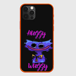 Чехол для iPhone 12 Pro Poppy Playtime: Huggy, цвет: 3D-красный