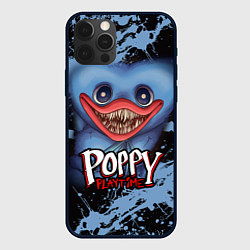 Чехол для iPhone 12 Pro POPPY PLAYTIME: HUGGY, цвет: 3D-черный