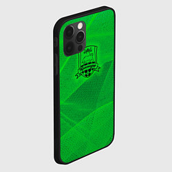 Чехол для iPhone 12 Pro Краснодар lime theme, цвет: 3D-черный — фото 2