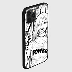 Чехол для iPhone 12 Pro Power - Chainsaw-Man, цвет: 3D-черный — фото 2