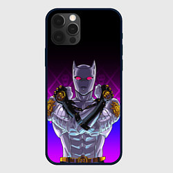 Чехол для iPhone 12 Pro JOJO KILLER QUEEN КОРОЛЕВА УБИЙЦА FIRE STYLE, цвет: 3D-черный