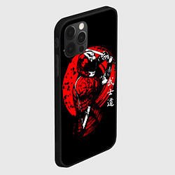Чехол для iPhone 12 Pro МОТО САМУРАЙ С КАТАНОЙ JAPAN SAMURAI, цвет: 3D-черный — фото 2