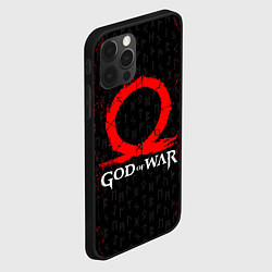 Чехол для iPhone 12 Pro GOD OF WAR КРАТОС ЛОГО, цвет: 3D-черный — фото 2