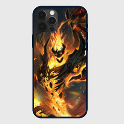 Чехол для iPhone 12 Pro DOTA 2 SHADOW FIEND ТЕНЬ, цвет: 3D-черный