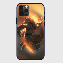 Чехол для iPhone 12 Pro DOTA 2 ДЖАГЕРНАУТ, цвет: 3D-черный