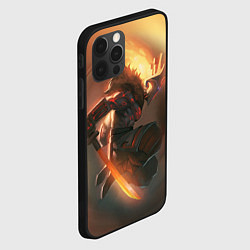 Чехол для iPhone 12 Pro DOTA 2 ДЖАГЕРНАУТ, цвет: 3D-черный — фото 2