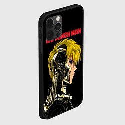 Чехол для iPhone 12 Pro Кибернетическое тело Геноса One Punch-Man, цвет: 3D-черный — фото 2