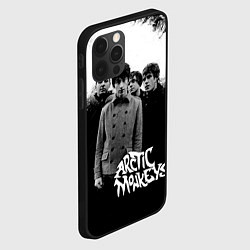 Чехол для iPhone 12 Pro Группа Arctic monkeys, цвет: 3D-черный — фото 2