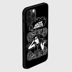 Чехол для iPhone 12 Pro Arctic monkeys Art, цвет: 3D-черный — фото 2