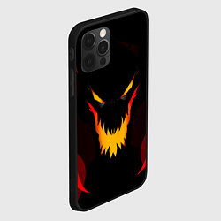 Чехол для iPhone 12 Pro DOTA 2 SHADOW FIEND ТЕНЬ ОГОНЬ, цвет: 3D-черный — фото 2