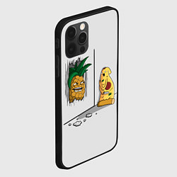 Чехол для iPhone 12 Pro HERES PINEAPPLE!, цвет: 3D-черный — фото 2