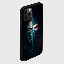 Чехол для iPhone 12 Pro Королева Гристоля, цвет: 3D-черный — фото 2