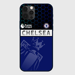 Чехол для iPhone 12 Pro FC Chelsea London ФК Челси Лонон, цвет: 3D-черный