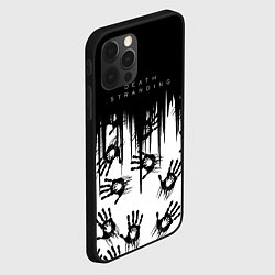 Чехол для iPhone 12 Pro Death Stranding Отпечаток ладони, цвет: 3D-черный — фото 2