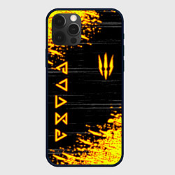 Чехол для iPhone 12 Pro The Witcher Neon, цвет: 3D-черный