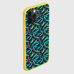 Чехол для iPhone 12 Pro Рыболовные Воблеры, цвет: 3D-желтый — фото 2