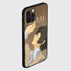 Чехол для iPhone 12 Pro Дазай Осаму Dazai Osamu, bungou stray dogs образ, цвет: 3D-черный — фото 2