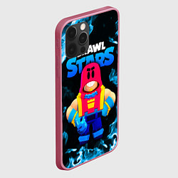 Чехол для iPhone 12 Pro Grom Гром Brawl Stars, цвет: 3D-малиновый — фото 2