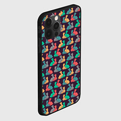 Чехол для iPhone 12 Pro Кролики 18, цвет: 3D-черный — фото 2
