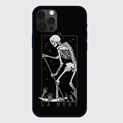Чехол для iPhone 12 Pro Жнец La Mort, цвет: 3D-черный