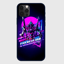 Чехол для iPhone 12 Pro Ева 01 - Neon Genesis Evangelion, цвет: 3D-черный