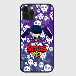 Чехол для iPhone 12 Pro EDGAR BRAWL STARS, ЛУЧШИЙ УБИЙЦА, цвет: 3D-черный