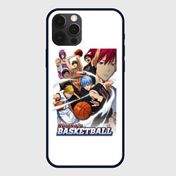 Чехол для iPhone 12 Pro Kurokos Basketball 1, цвет: 3D-черный