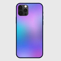 Чехол для iPhone 12 Pro Радужное Размытие, цвет: 3D-черный