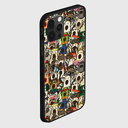 Чехол для iPhone 12 Pro Ничоси - Nichosi, цвет: 3D-черный — фото 2