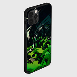 Чехол для iPhone 12 Pro Опасная Вайпер, цвет: 3D-черный — фото 2