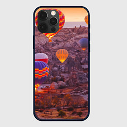 Чехол для iPhone 12 Pro Невероятно Красивые Воздушные Шары!, цвет: 3D-черный