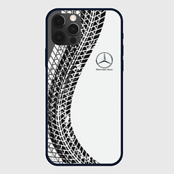 Чехол iPhone 12 Pro Mercedes-Benz дрифт